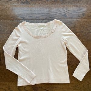 Saks - Ultra Feminine Silk Sweater withBow